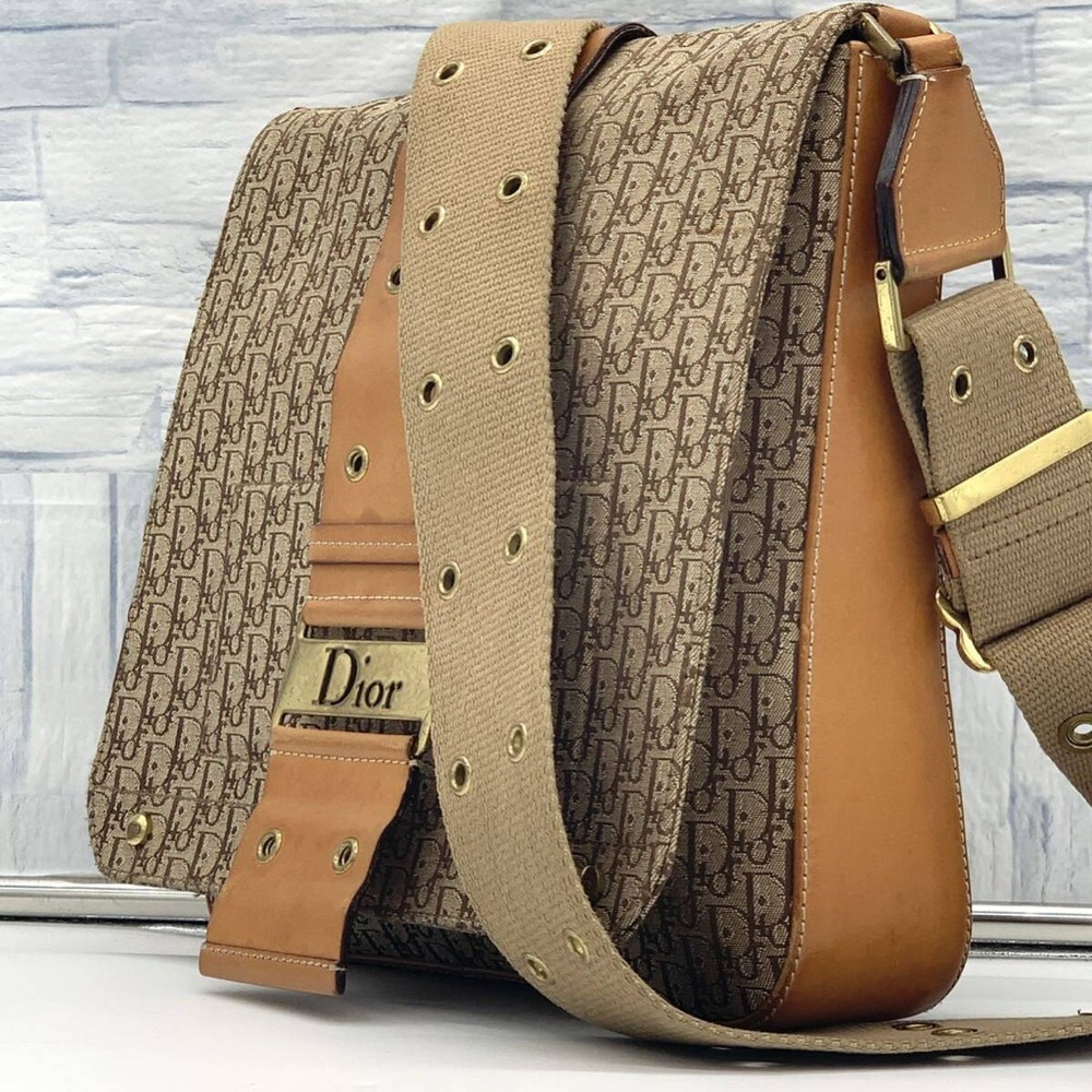 Dior Tan Monogram Messenger Bag
